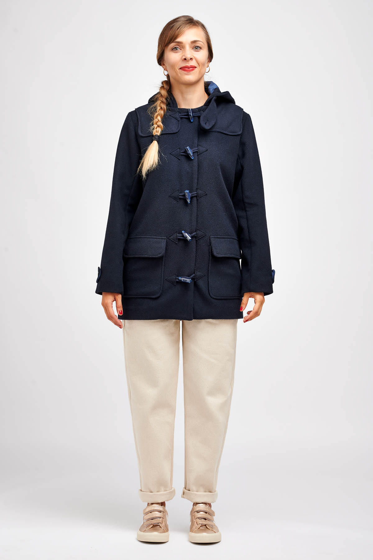 I AM PATTERNS Rê Coat - Stylish Women's Trench Coat for Fall & Winter | Perfect for Office Wear, Date Nights & Outdoor Activities