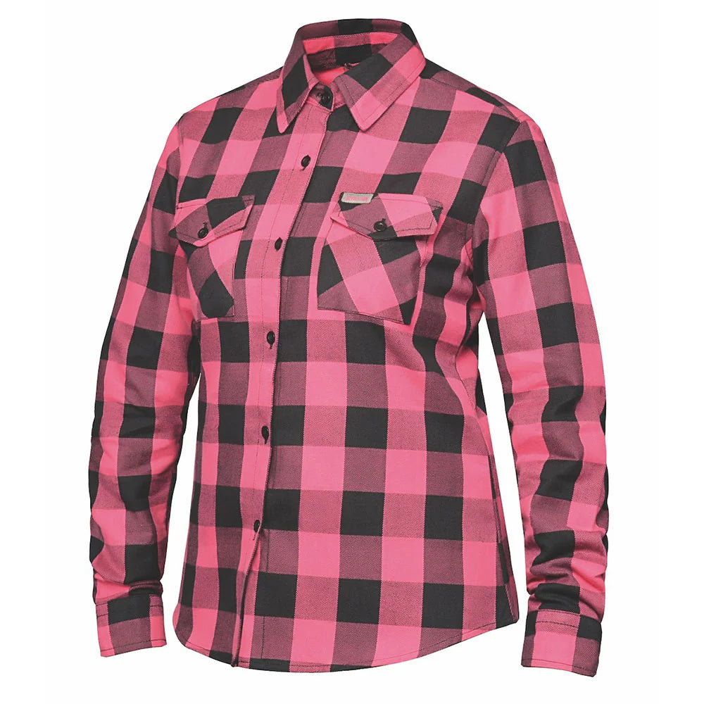 UNIQ Riding Gear Women's Flannel Shirt - 6 Color Options for Casual Wear, Outdoor Adventures & Horseback Riding