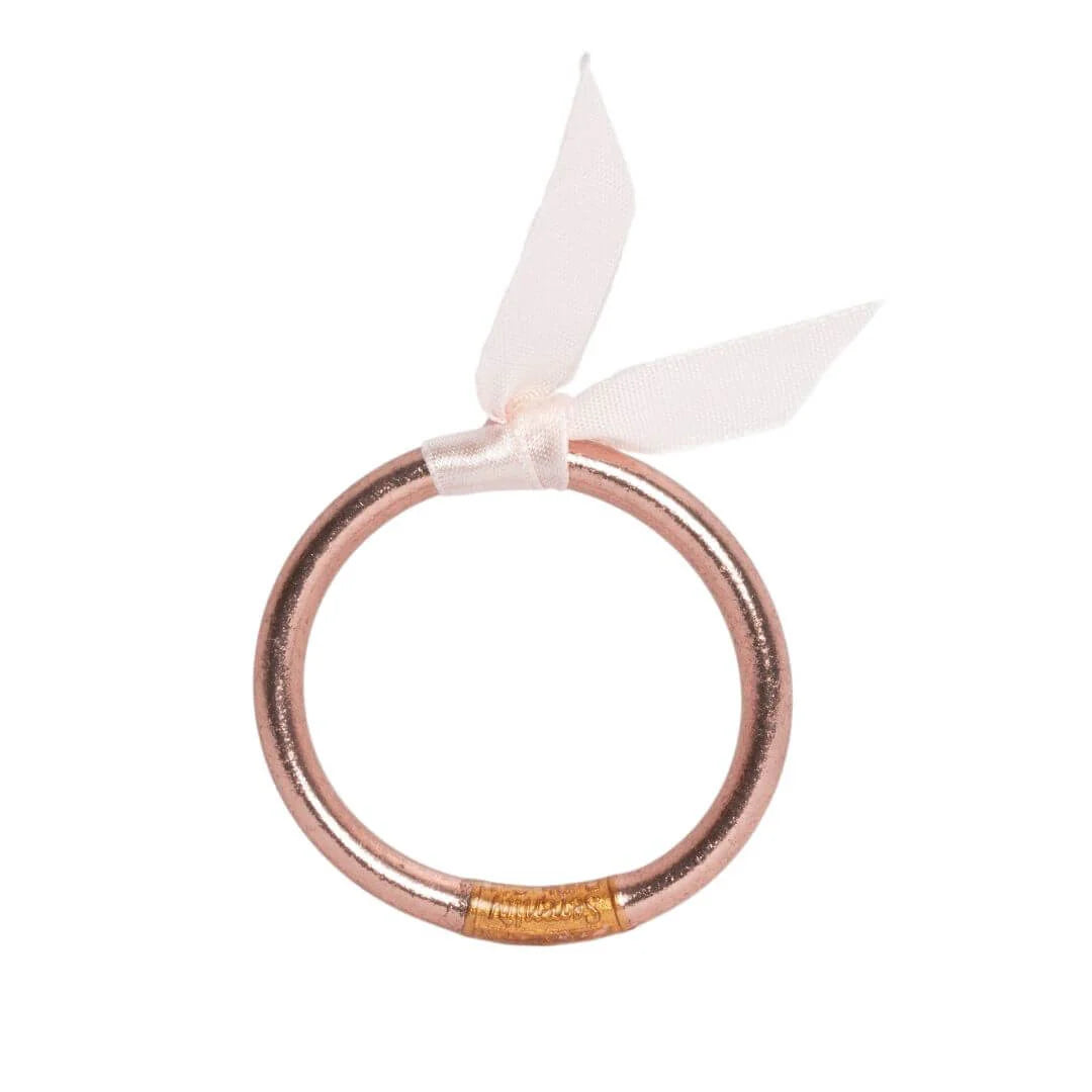 BuDhaGirl Rose Gold All-Season Baby Bangle - Perfect for Everyday Wear, Gifts, and Special Occasions