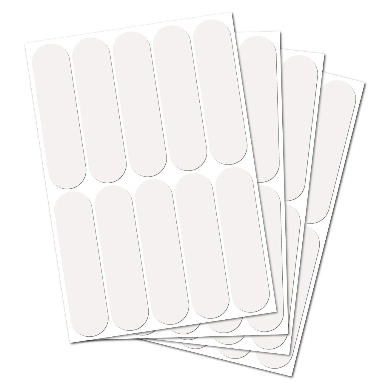 (4 Pack) 10 High Visibility Reflective Safety Stickers - Universal Adhesive for Bikes, Strollers, Helmets & More - 2.75