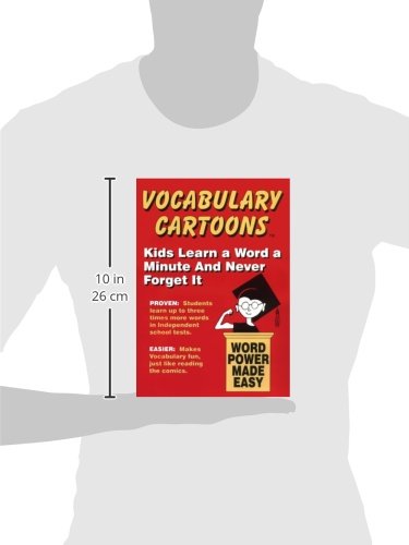 Vocabulary Cartoons: Learn & Remember Words Faster with Visual Mnemonics - Perfect for Students, Teachers & ESL Learners (Classroom Study & Test Prep)