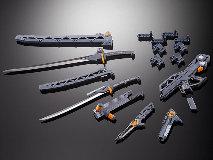 Bandai Metal Build Evangelion Neon Genesis Weapon Set Action Figure - High-Quality Collectible Model Kit for Anime Fans | Perfect for Display, Cosplay, and Gift Giving