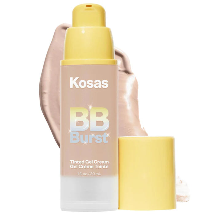 Kosas BB Burst™ Hydrating Tinted BB Cream with Copper Peptides - Lightweight, Buildable Coverage for Daily Wear & Flawless Skin | Perfect for Work, Date Night & Travel