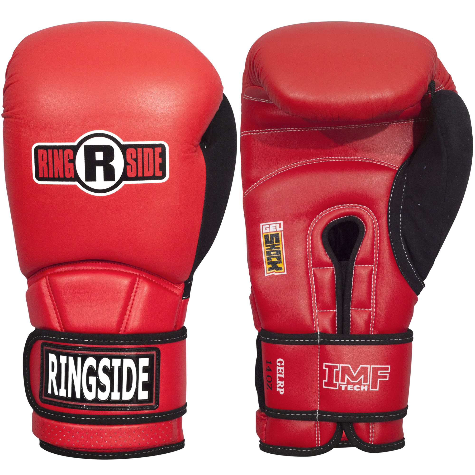 Ringside Gel Shock Safety Boxing Sparring Gloves - Premium Training & Competition Gloves for Men & Women - Ideal for MMA, Kickboxing & Heavy Bag Workouts