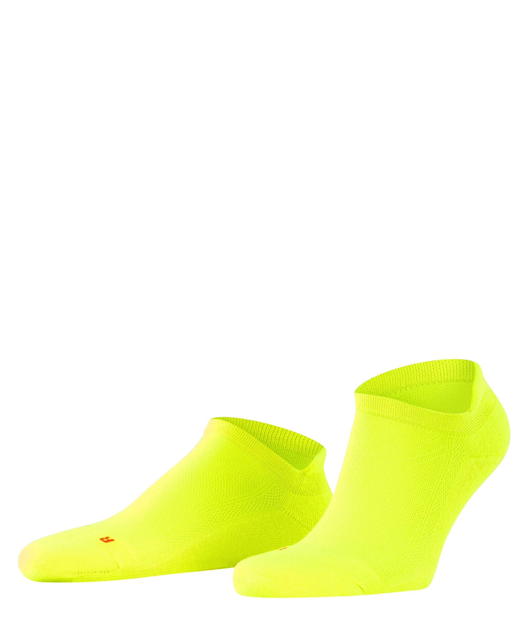 Falke Men's Cool Kick Sneaker Socks - Breathable Athletic Socks for Running, Gym & Sports - Lightning Yellow Comfort Socks for Casual Wear & Active Lifestyle