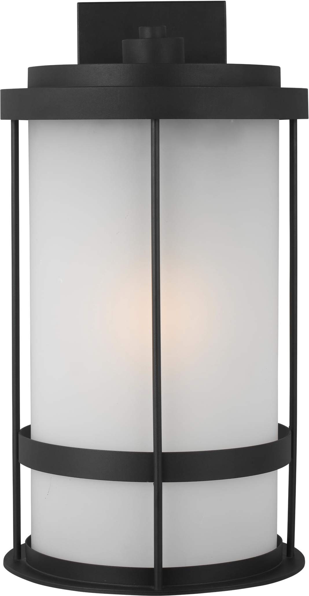 Sea Gull Lighting 8890901-12 Extra Large Outdoor Wall Lantern - Weatherproof Exterior Light Fixture for Porch, Patio, Garden & Front Door Entryway