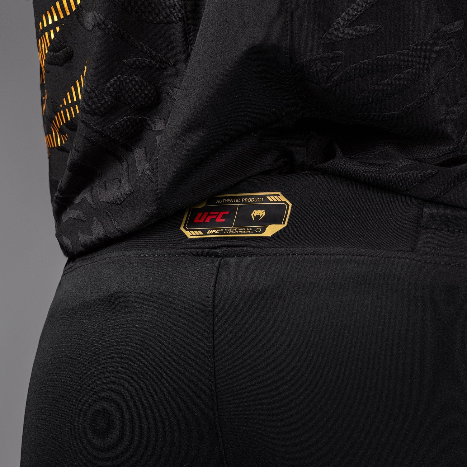 Venum UFC Fusion Authentic Fight Night Men's Straight Leg Walkout Pants - MMA Training & Champion Style for Fighters & Fans