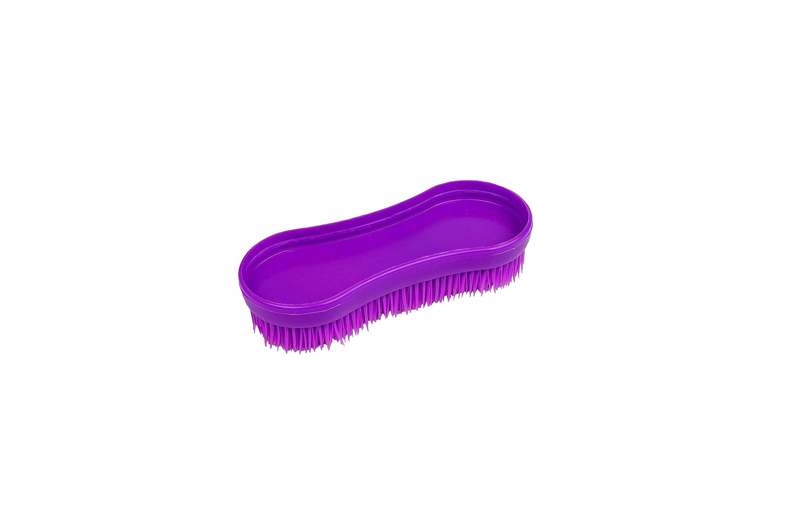 Roma Miracle Brush - Small Deep Purple Hair Detangling Brush for Smooth & Tangle-Free Hair - Perfect for Daily Styling, Travel & Salon Use