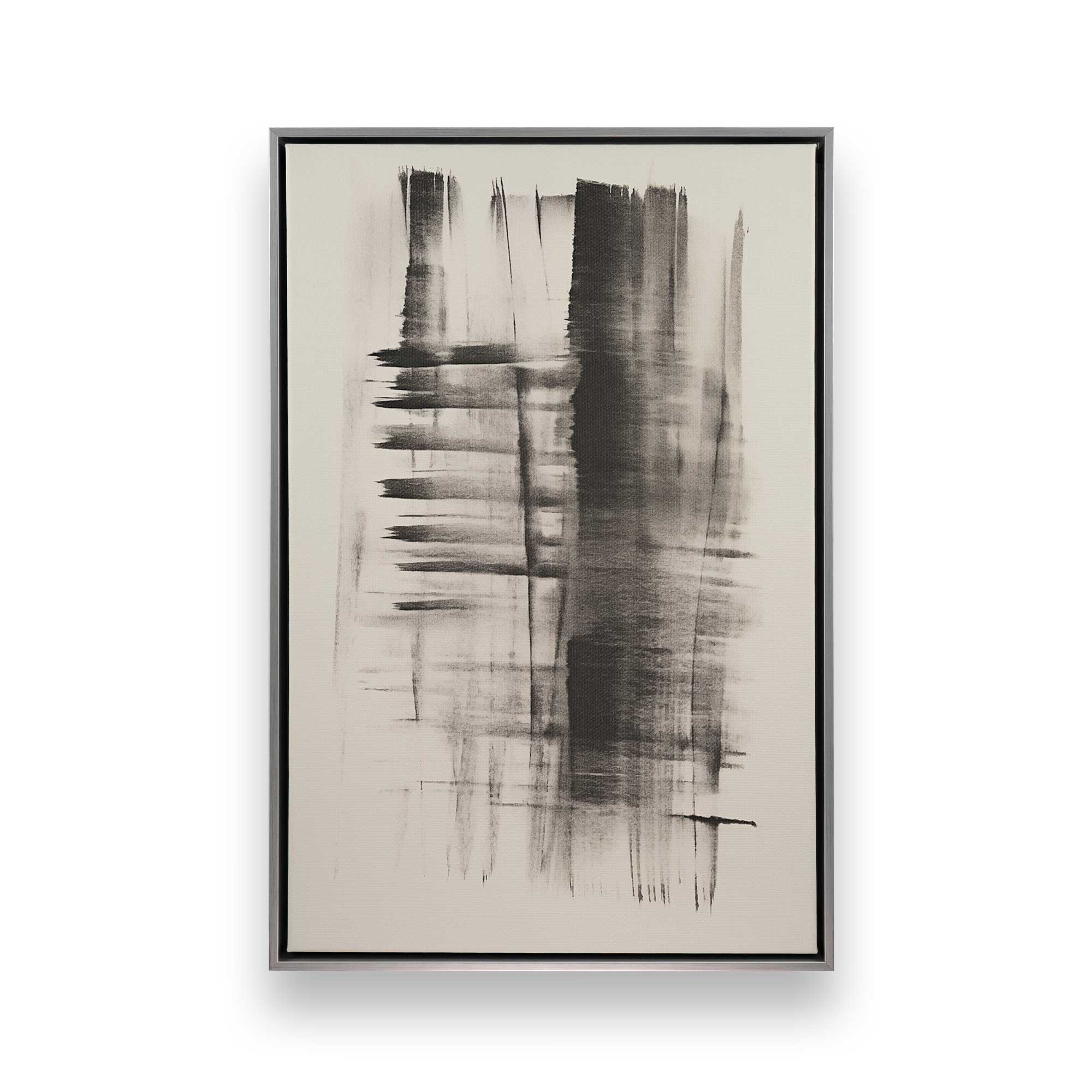 Hazy Shade Whimsy III Canvas Wall Art Print - Modern Abstract Painting for Living Room, Bedroom & Office Decor