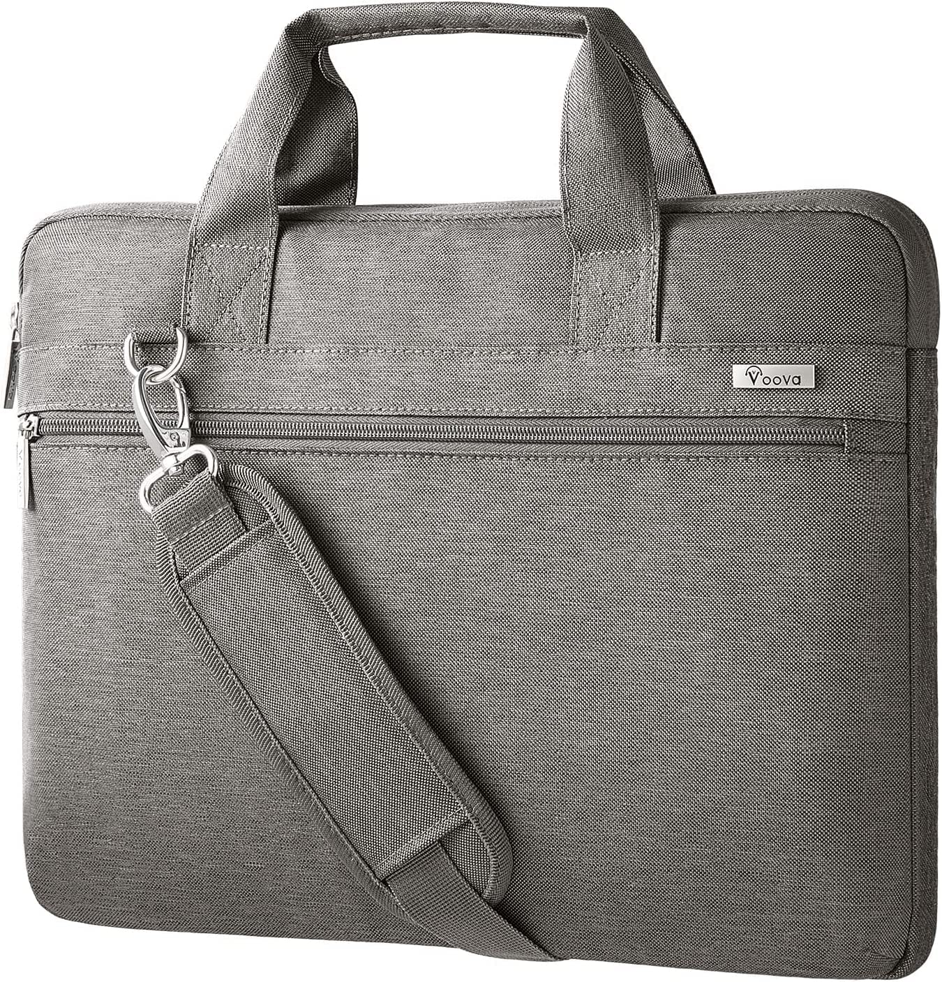 Premium 15.6 Inch Laptop Sleeve Shoulder Bag - Compatible with MacBook Pro 15.4/16 M1 Pro/Max, Dell, HP, Lenovo, Acer Chromebook (15-16 Inch) - Durable Computer Briefcase with Handle for Work, School & Travel