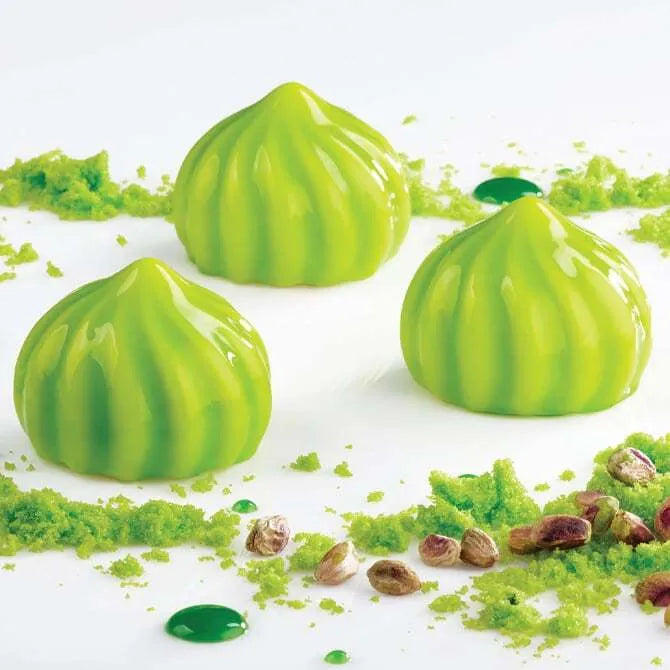 Premium Pavoflex Silicone Delice Mold - 12 Cavities for Baking, Chocolate, Candy & Desserts - Perfect for Home Chefs & Professional Bakers