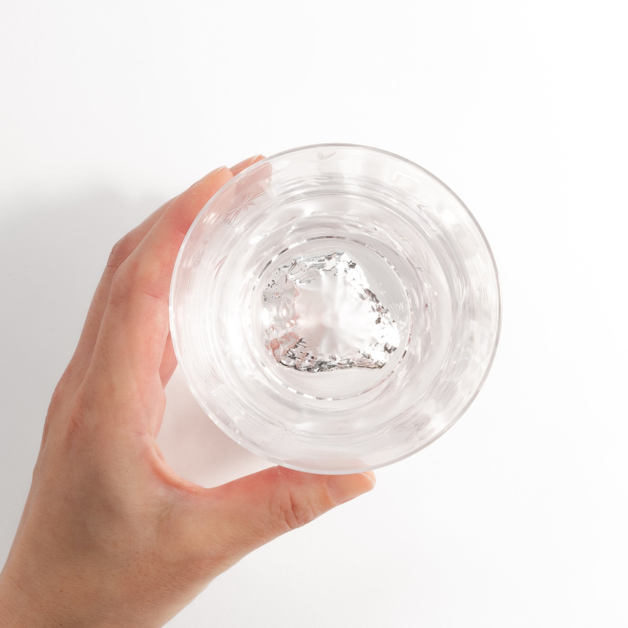 Tajima Mount Fuji Whiskey Glass Set - Japanese Cherry Blossom Design Rocks Glasses for Bourbon, Scotch & Cocktails - Perfect for Home Bar, Gifts & Japanese Culture Enthusiasts