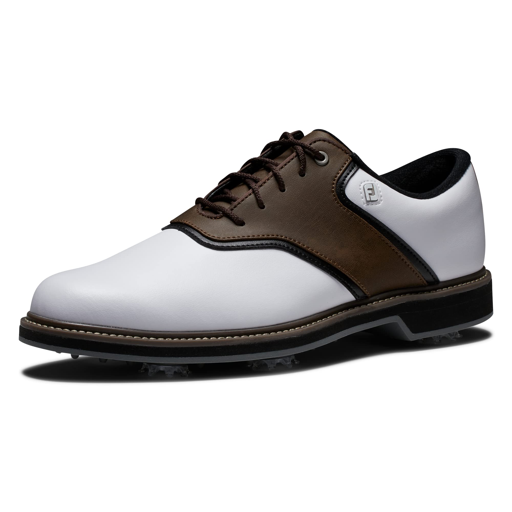 FootJoy Men's Fj Originals Golf Shoes - Comfortable & Stylish Spiked Golf Shoes for Men - Perfect for Golf Course & Casual Wear