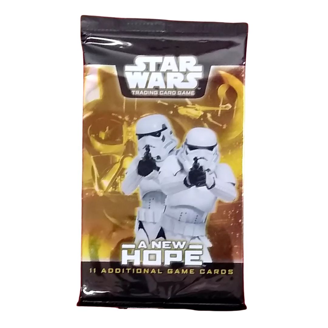 WOTC Star Wars: A New Hope Trading Card Game Booster Pack | Collectible Cards for Gameplay & Display