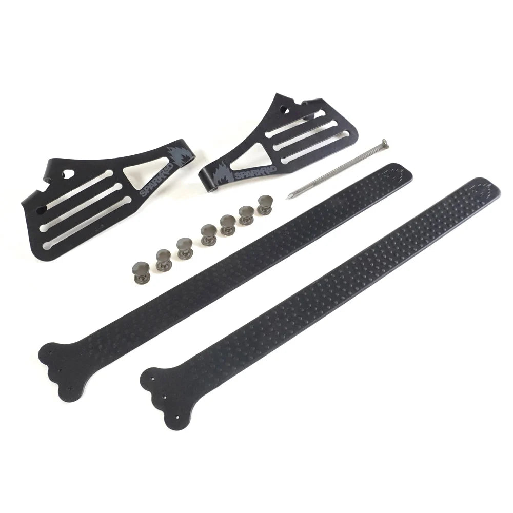 Spark R&D Tail Clip Kit - High Performance Snowboard Binding Accessories for Splitboards | Perfect for Backcountry Snowboarding & Powder Riding
