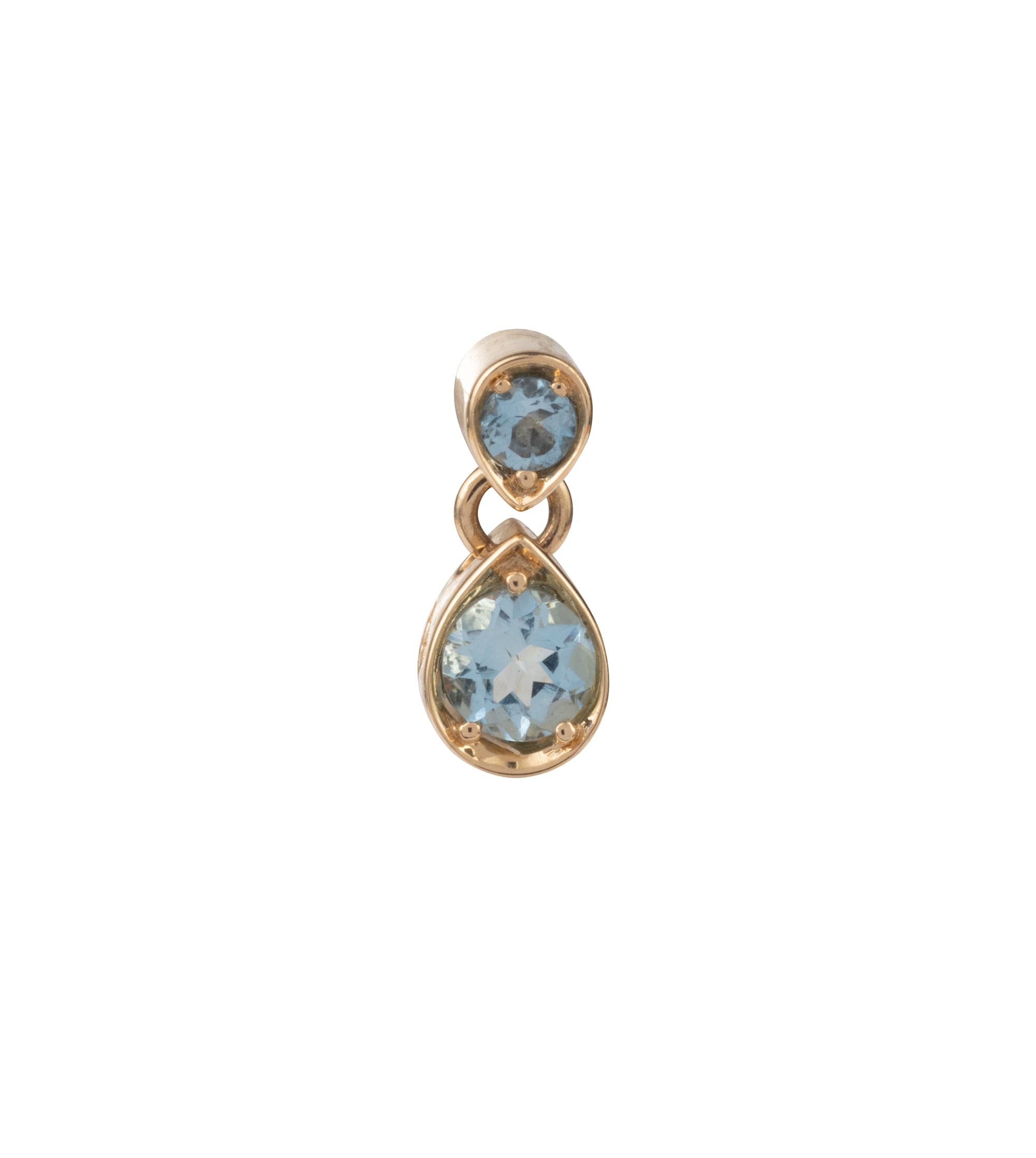 Forever & Always Aquamarine Gemstone Double Drop Earrings – Elegant Dangling Jewelry for Women | Perfect for Weddings, Anniversaries & Date Nights