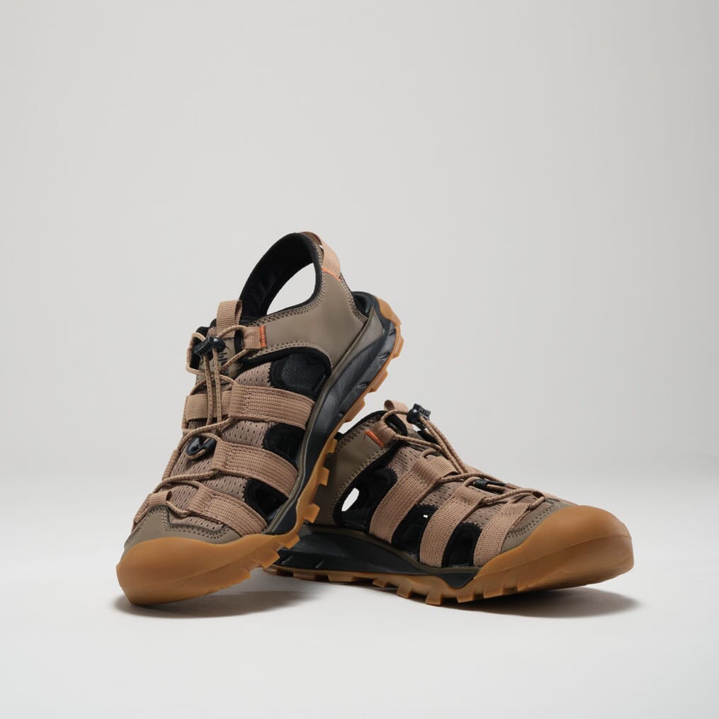 Solstice Men's Closed Toe Sandals - Comfortable & Durable Summer Shoes for Walking, Beach, and Outdoor Activities