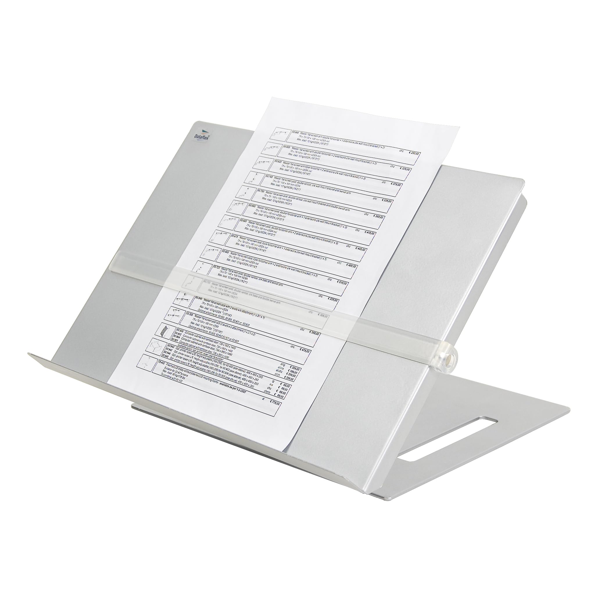 UK Copy Holder HA 402 - Adjustable Document Holder for Office & Home Use - Perfect for Reading, Writing & Typing