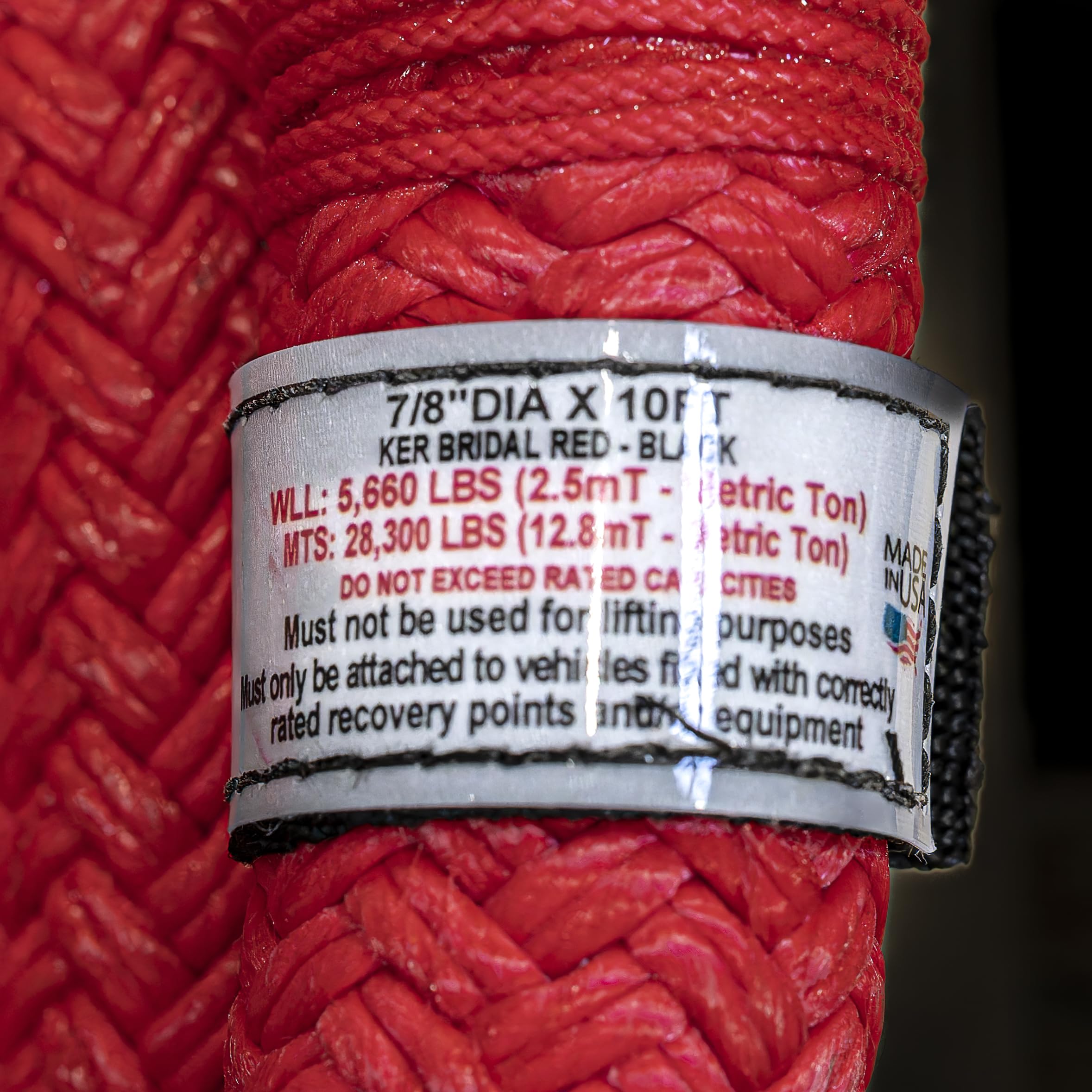 Factor 55 Extreme Duty Kinetic Energy Recovery Rope Bridle - 7/8