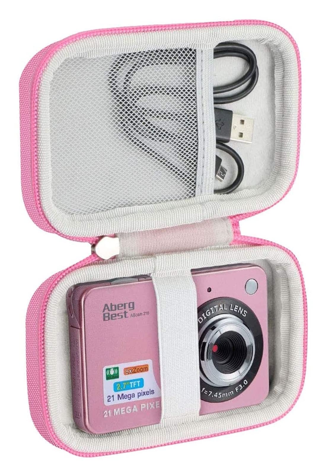 Simwa Professional Camera Backpack - Hard Travel Case for Mega Pixels, CamKing, GordVE, Youmeet 2.7