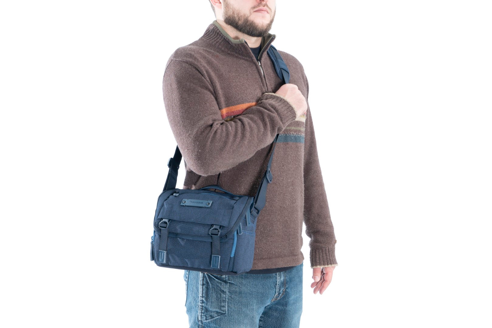 VEO RANGE 21M BG Messenger Camera Bag Tan - Waterproof DSLR Shoulder Bag for Photographers, Travel & Outdoor Shooting
