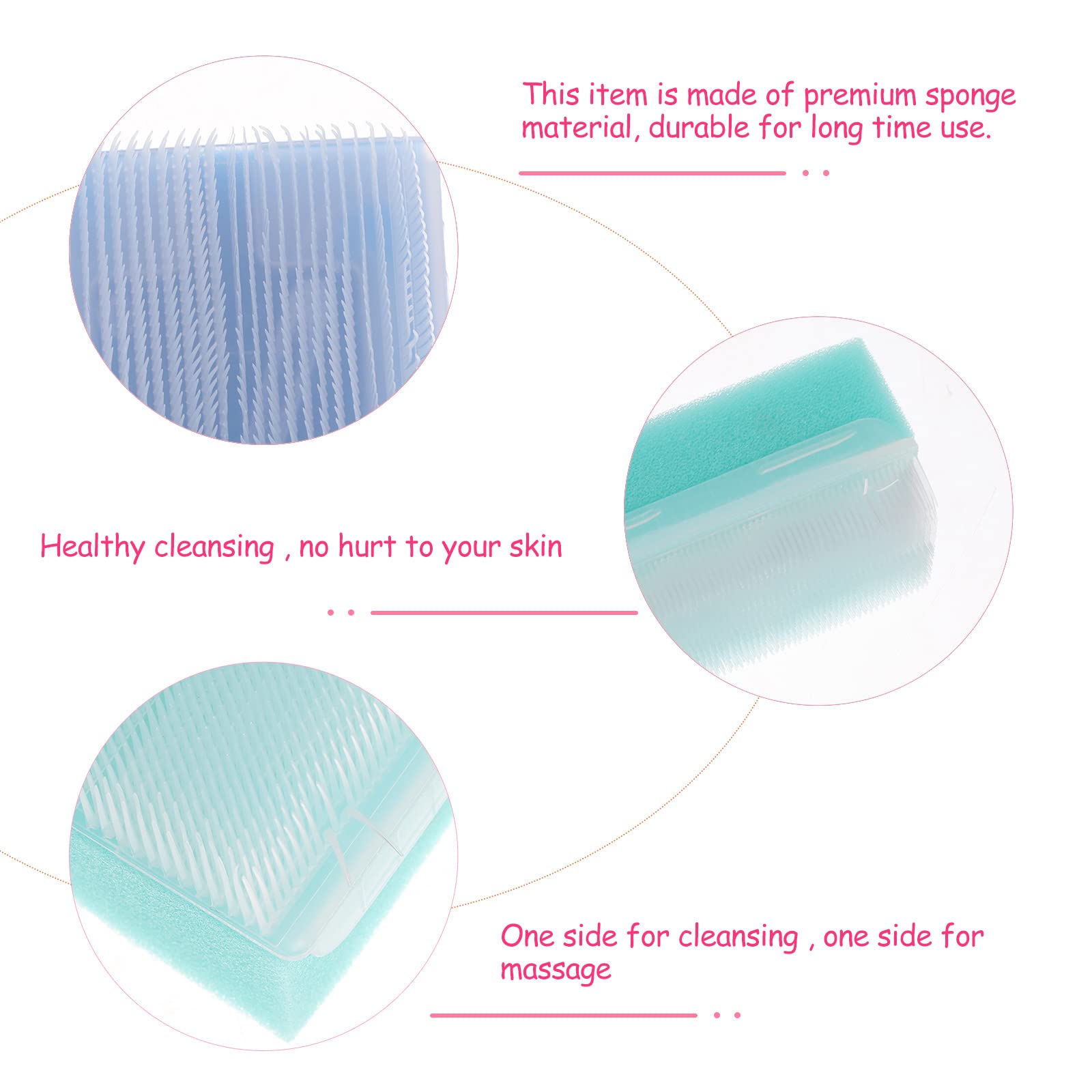 HEALLILY 3-Piece Sensory Brush Set for Toddlers & Kids - Soft Autism Sensory Processing Tools, Infant Hair Scalp Massager & Surgical Scrub Brush - Perfect for Sensory Therapy, Bath Time & Hand Washing