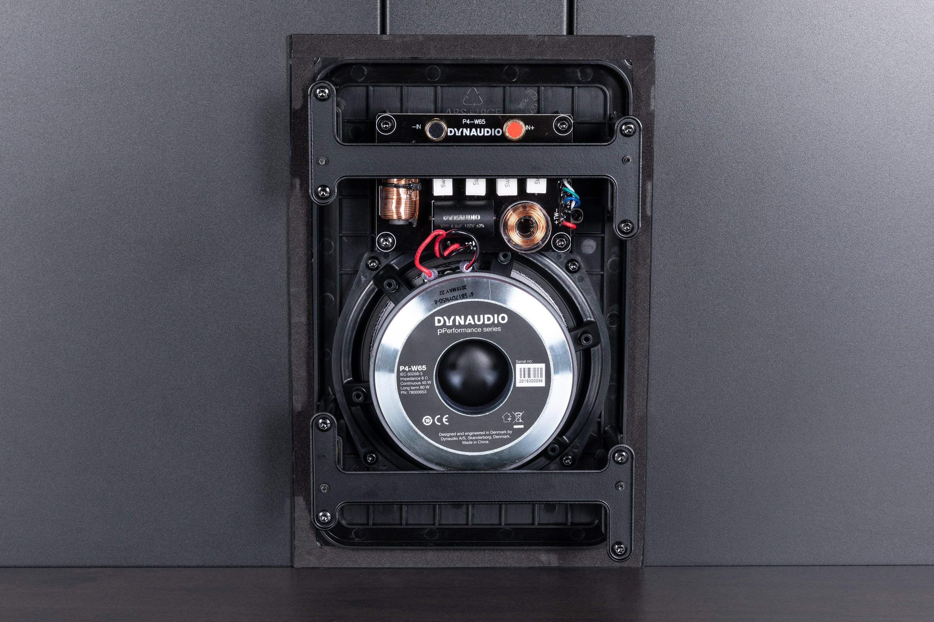Dynaudio Performance Series 2-Way In-Wall Speaker - High-Quality Home Theater & Surround Sound System for Living Room & Home Cinema