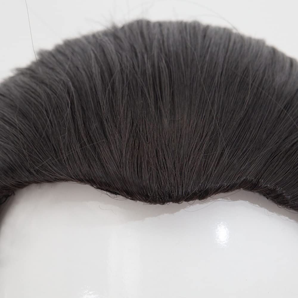 Anime Zhuge Kongming Black Long Wig with Ribbon - Perfect for Halloween Cosplay, Party Costume, and Anime Convention Accessories