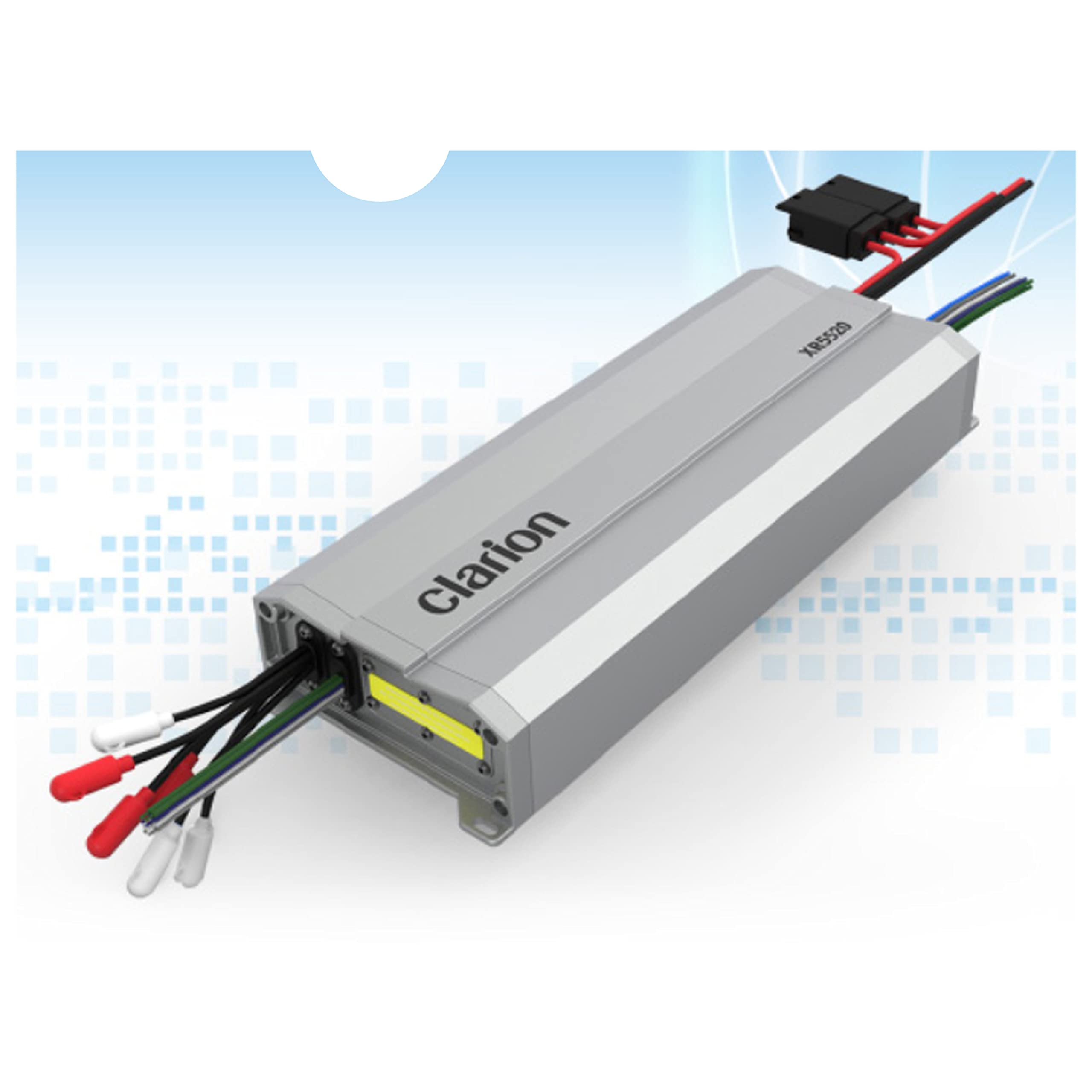 Clarion XR5520 800W 5-Channel Class D Car Amplifier with Subwoofer - High Power Audio System for Cars, Trucks & SUVs | Includes Gravity Magnet Phone Holder | Perfect for Road Trips, Commuting & Bass Enthusiasts