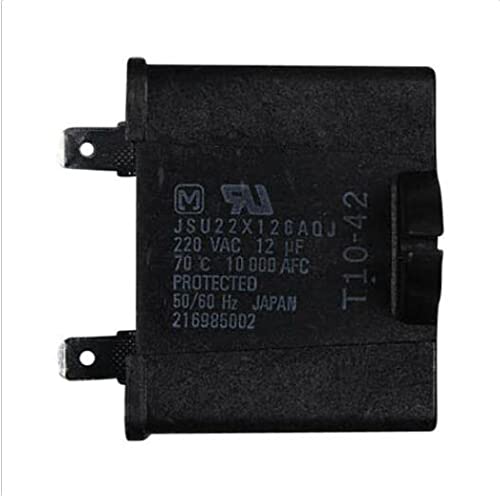 Genuine ZJMYLL Refrigerator Freezer Capacitor OEM 216985010, 216985002, 3016174, PS8746681 - Original Replacement Part for Appliance Repair & Maintenance - Perfect for Home, Restaurant, and Commercial Refrigeration Systems