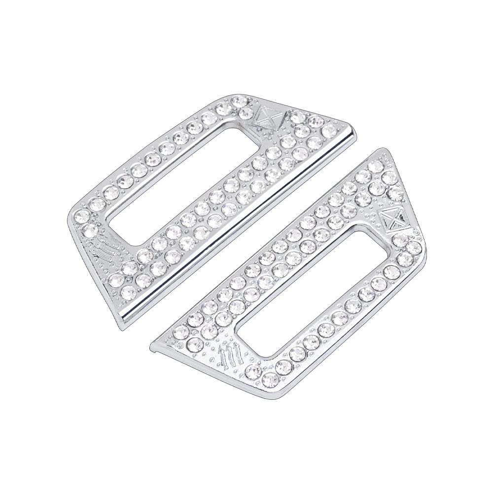 PIFOOG Rhinestone Car Vent Cover for Honda Accord 10th Gen (2018-2020) - Crystal AC Outlet Decorative Stickers | Left & Right Side Air Vent Accessories | Perfect for Customizing & Protecting Your Car Interior