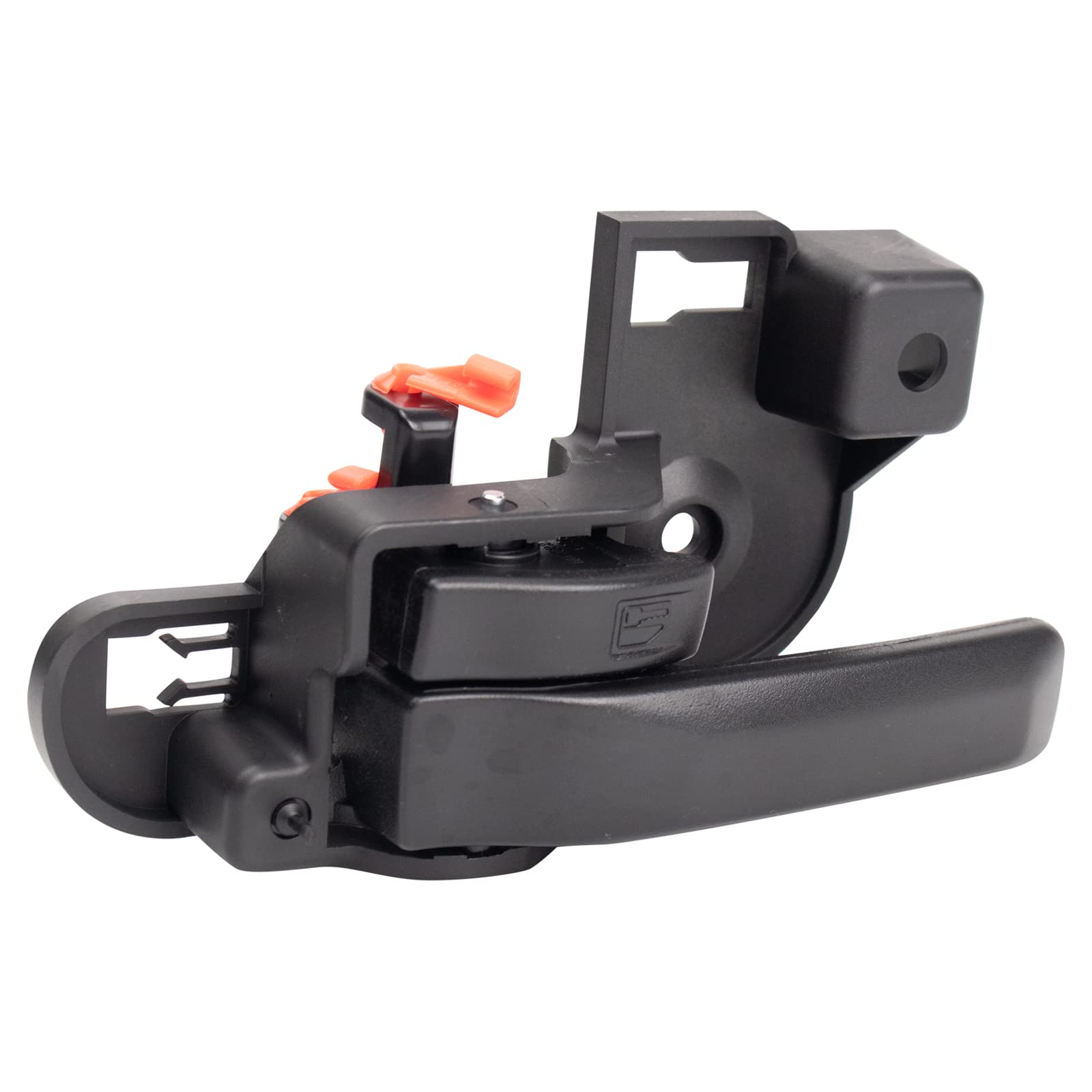 TRQ Passenger Side Interior Door Handle Black - Replacement for 2011-2016 Jeep Wrangler JK - Easy Install & Durable Design - Perfect for Off-Roading & Daily Driving