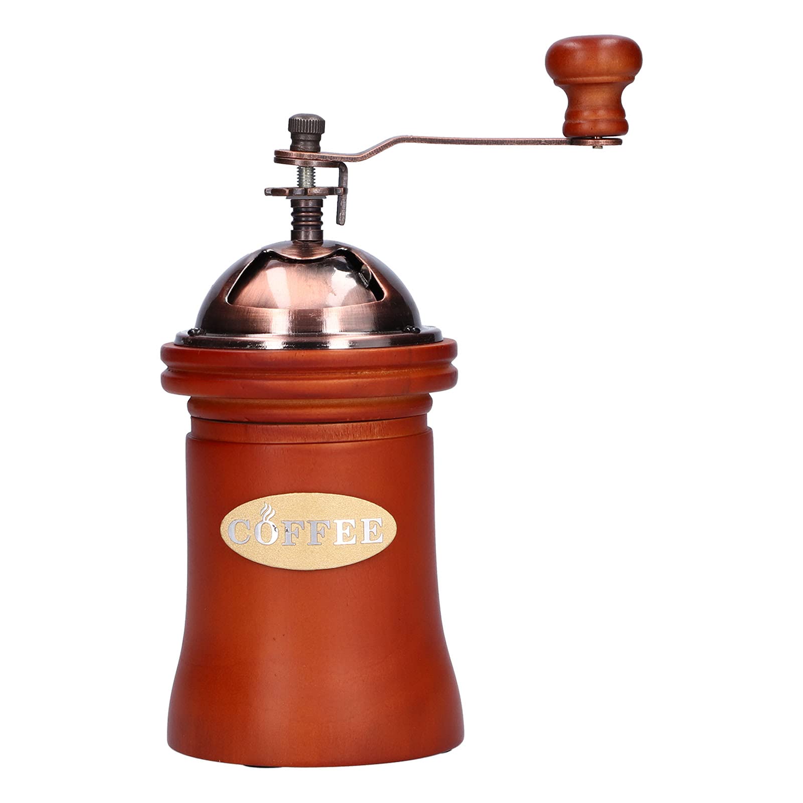 Premium Manual Coffee Grinder - Portable Postbox Design, Adjustable Ceramic Burr Mill for Espresso, French Press & Pour Over - Perfect for Home, Kitchen, Office & Camping Use