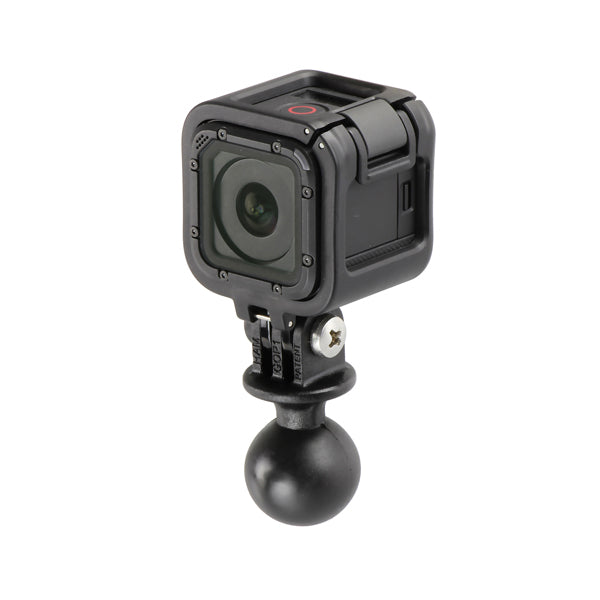 GoPro Hero Mount Adapter - RAM RAP B 202U GOP1 Universal Action Camera Accessory for Motorcycles, Bikes & Outdoor Adventures