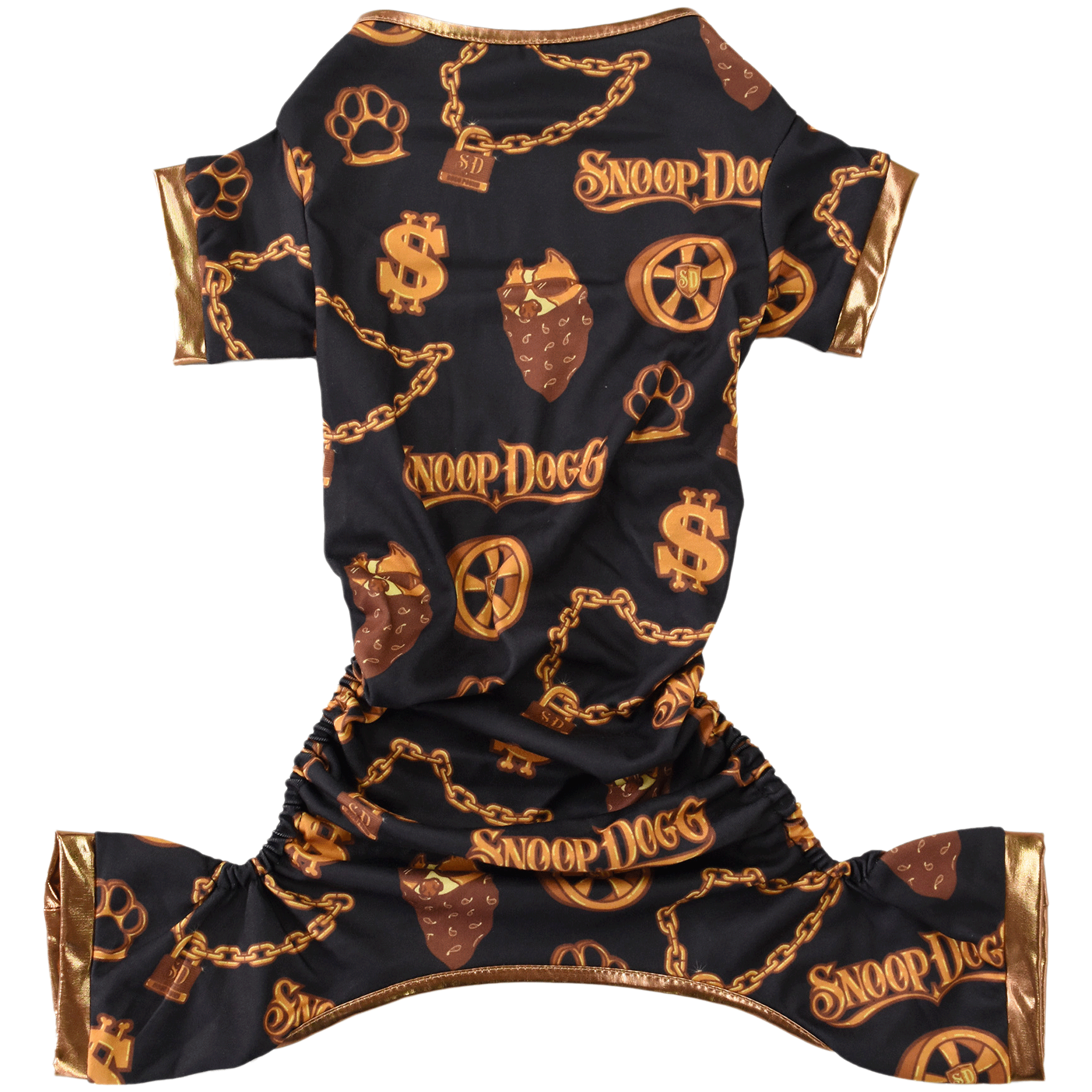 Snoop Doggie Doggs Deluxe Pet Pajamas - Cozy & Stylish Dog PJs for Small & Medium Breeds - Perfect for Lounging, Sleepovers & Photo Shoots