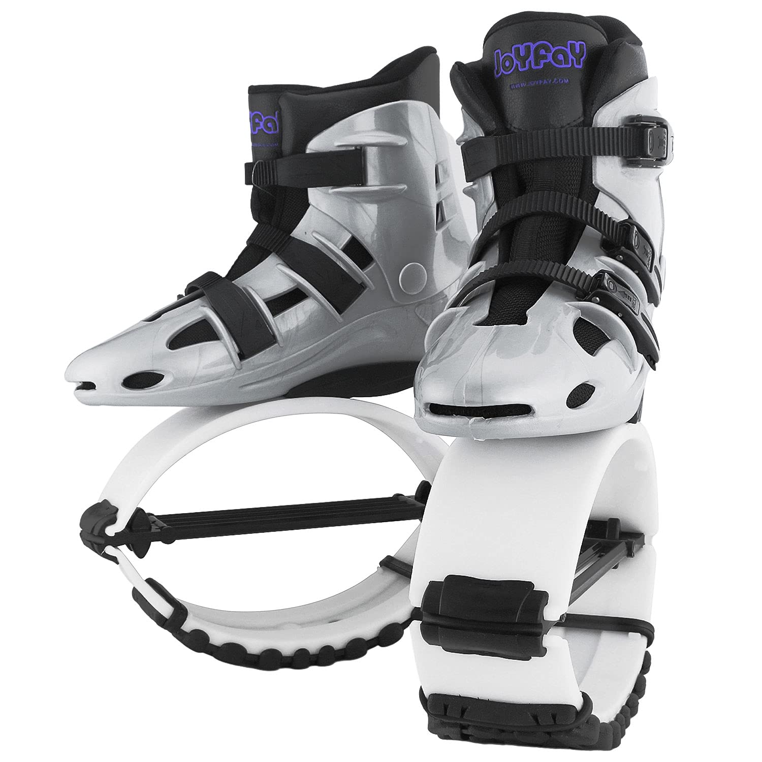 Joyfay Professional Jumping Shoes for Athletes & Heavy Users - High-Performance Fitness Bounce Shoes with 4 Tension Springs for Men & Women - Ideal for Cross Training, Parkour & Workout