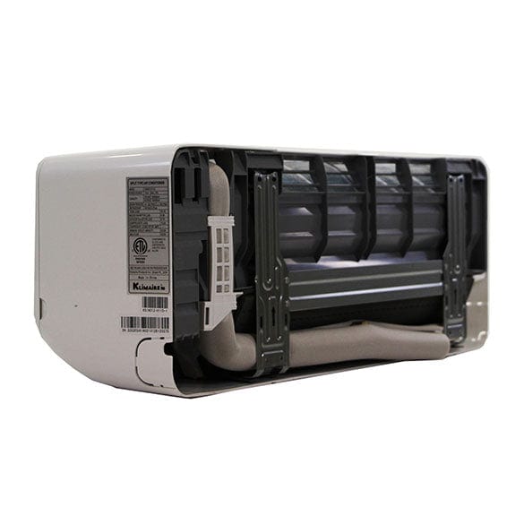 12,000 BTU Klimaire 15 SEER Ductless Mini Split Inverter Air Conditioner & Heat Pump - Pre-Charged with Quick Connect Kit (115V) - Perfect for Bedrooms, Offices & Small Spaces