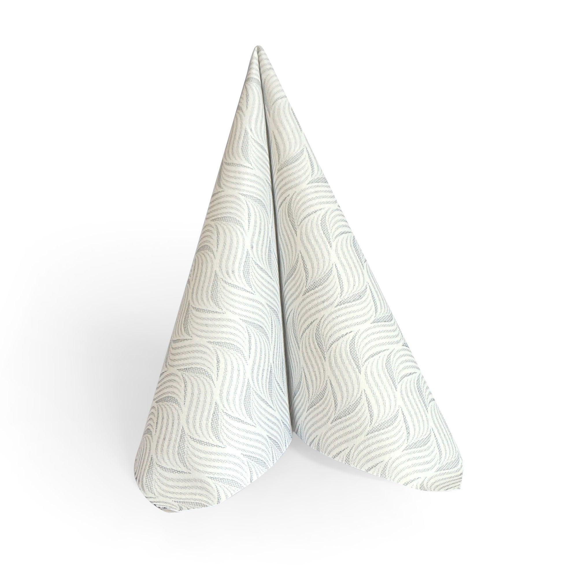 Premium White Linen-Like Disposable Paper Napkins - 50 Pack | Elegant Dinner Parties, Weddings & Formal Events