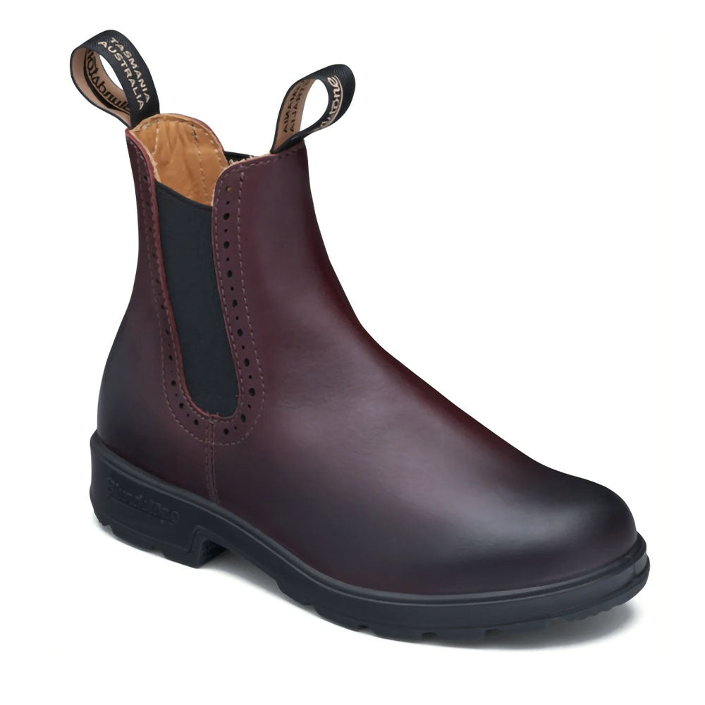 Shiraz Chelsea High Top Boots for Women - Waterproof Leather Ankle Boots with Side Zipper - Fashionable & Comfortable for Casual, Work & Outdoor Wear