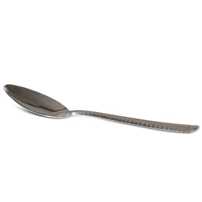 4 Inch Stainless Steel Spoon - Durable & Rust-Resistant for Kitchen, Dining, Camping & Picnics