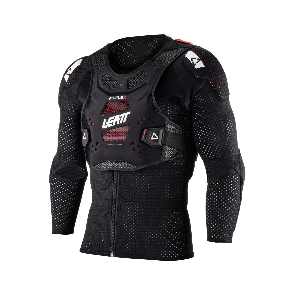 Leatt Airflex Body Protector - Lightweight CE Certified Motorcycle & MTB Armor for Off-Road Riding, Racing & Adventure Sports - Chest & Back Protection Gear for Men & Women
