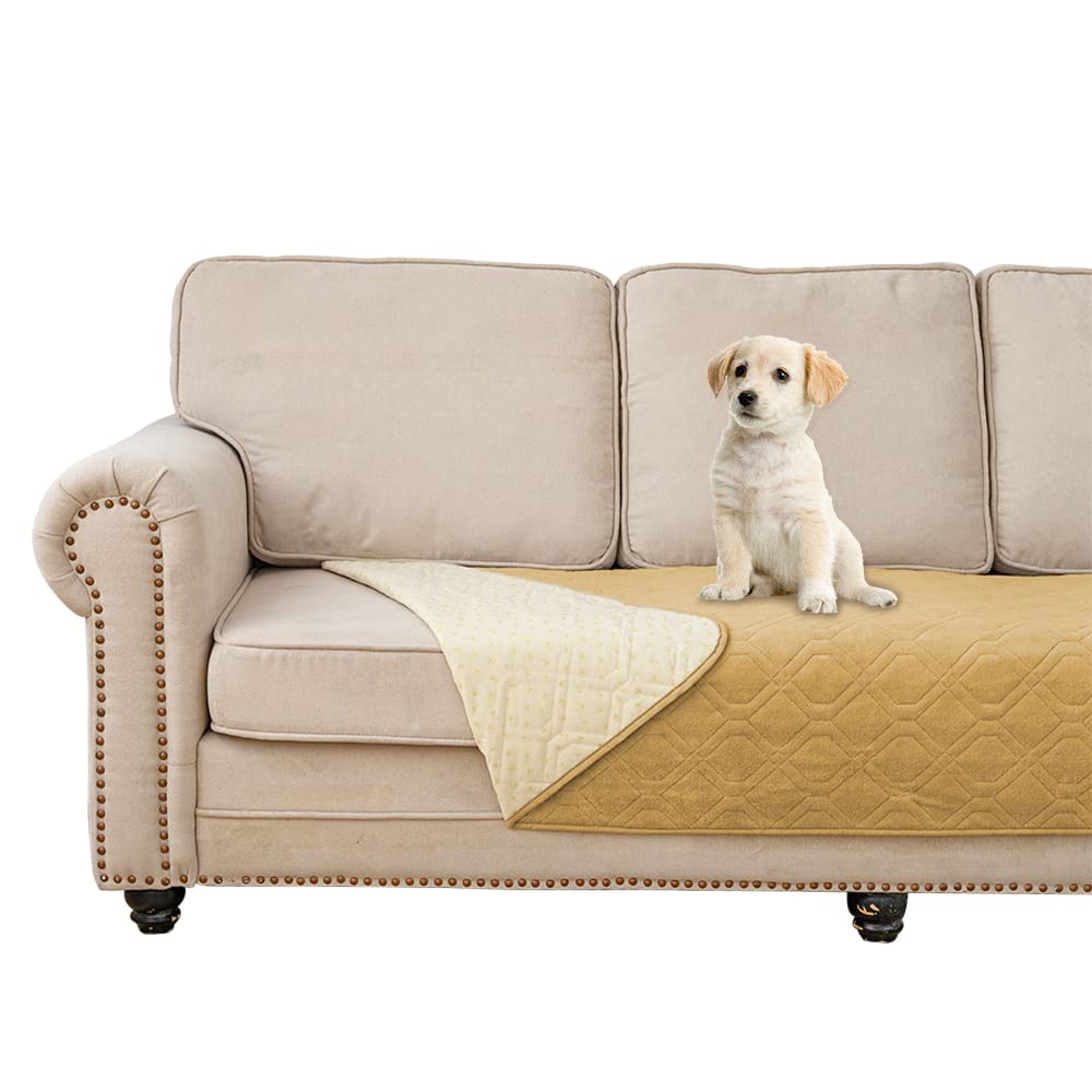 Ameritex Waterproof Dog Bed Cover - Non-Slip Pet Blanket for Sofa, Couch & Bed with Silicone Backing - Perfect for Large Dogs, Puppies & Pets - Great for Home, Travel & Outdoor Use