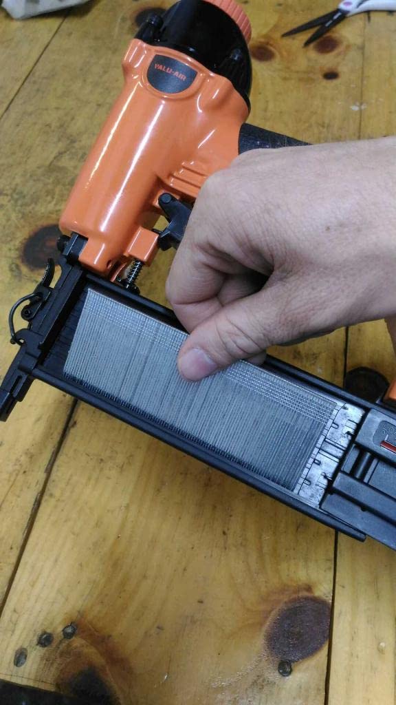 Steel Force F25 18 Gauge 1-Inch Galvanized Brad Nails - 5,000 Count for Pneumatic & Electric Nail Guns - Perfect for Trim Work, Cabinetry, and DIY Woodworking Projects