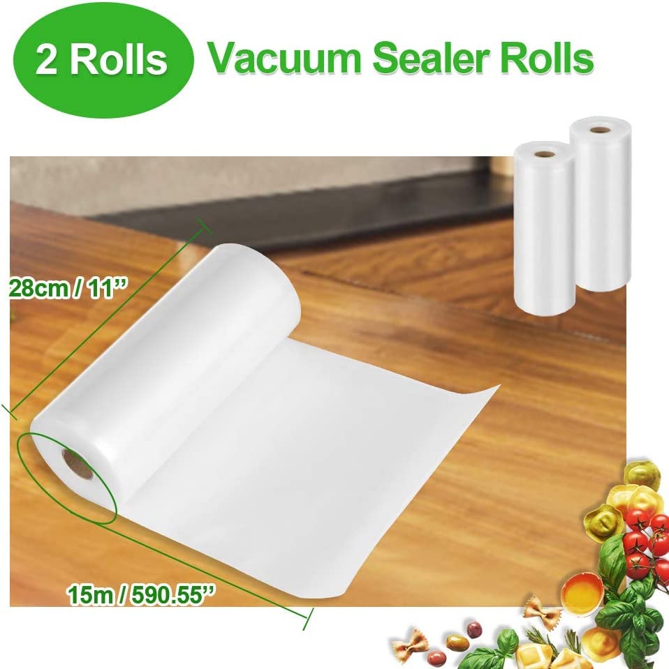 **BoxLegend Vacuum Sealer Bags – 2 Rolls (11