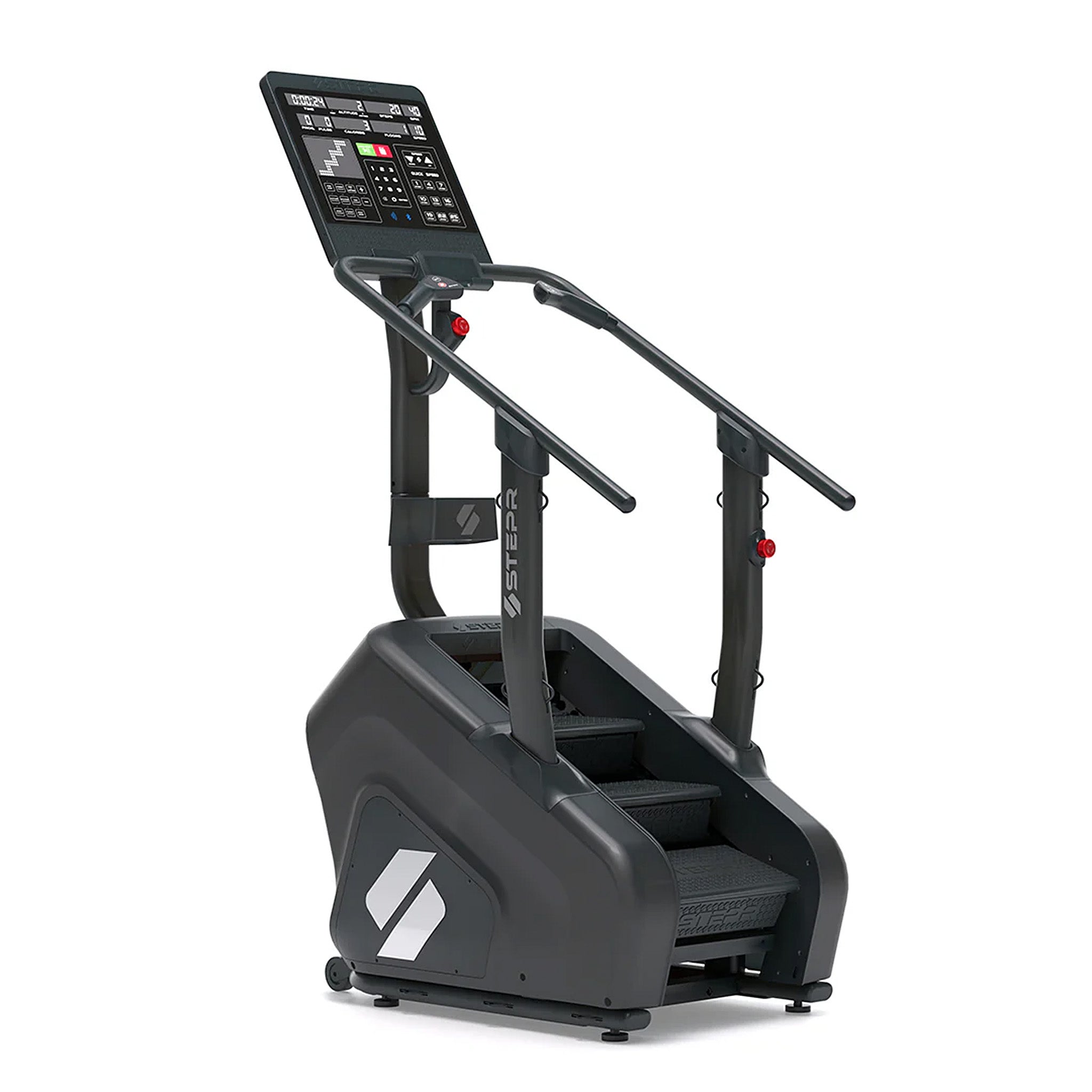 STEPR Stair Climber - Portable Folding Stepper Machine for Home Workout, Cardio & Fitness Training - Perfect for Small Spaces, Apartment & Office Use