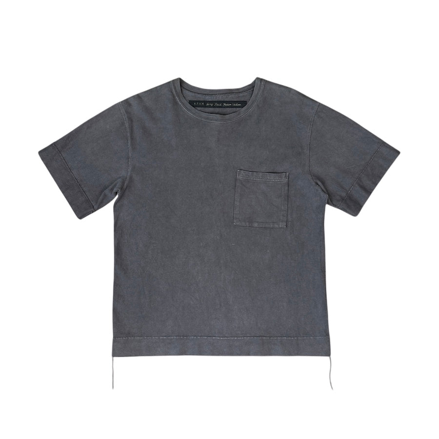 KAPITAL K.P.A.M Heavyweight Vintage Washed Brown T-Shirt - Casual Streetwear for Men, Perfect for Urban Outfits & Everyday Wear