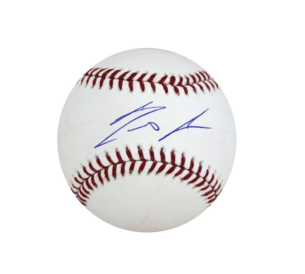 Ronald Acuna Jr. Signed Atlanta Braves Baseball - Official Rawlings MLB Game Ball - Perfect for Collectors, Fans, and Display