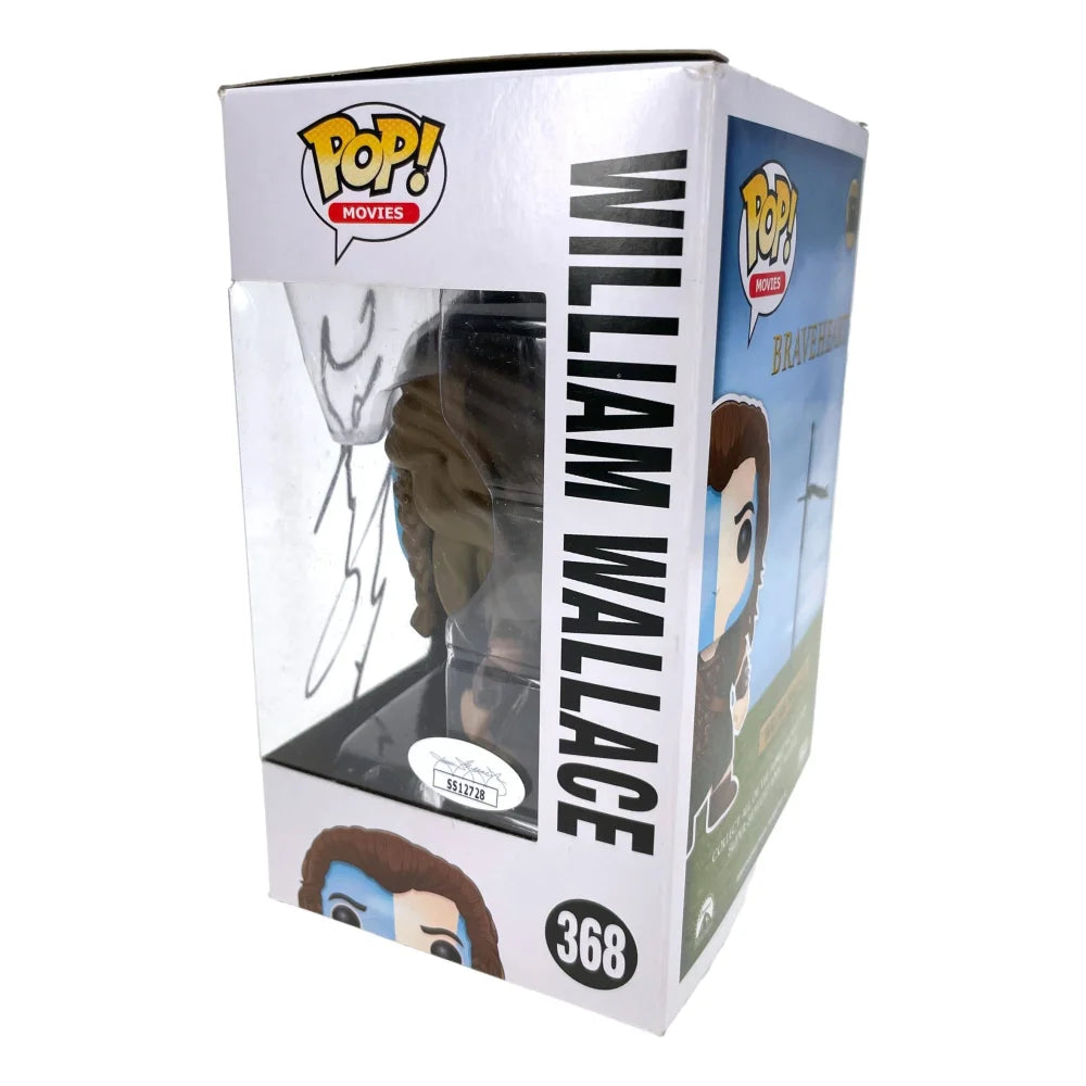 Mel Gibson Autographed Braveheart Funko Pop #368 William Wallace - JSA COA Signed - Collectible Movie Memorabilia for Fans & Gift Ideas