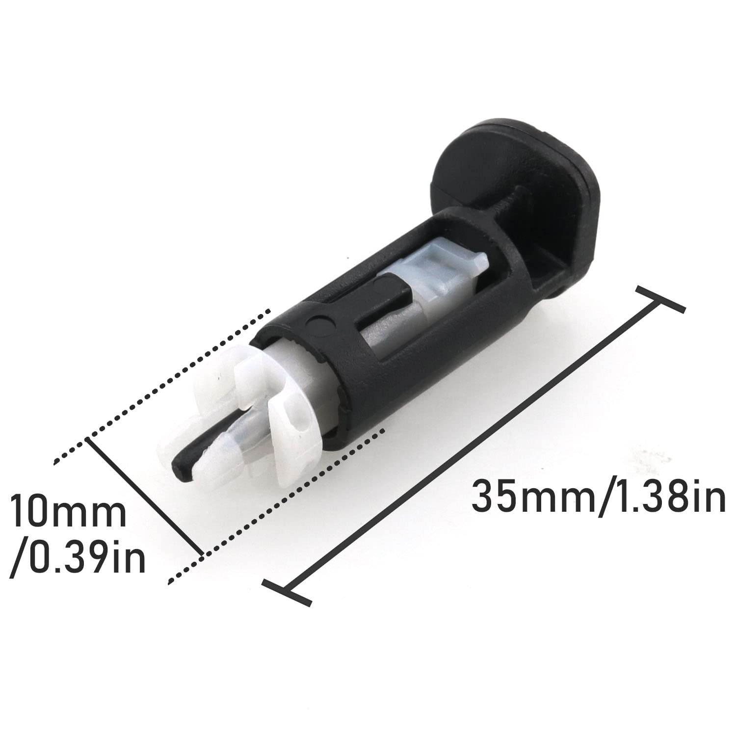 10Pcs Durable Mounting Clip Fan Coolers for Intel Socket LGA 775 CPU - Push Screw Fastener Pins for Secure Cooling Fan Installation | Perfect for PC Builds, Gaming Rigs & Computer Upgrades
