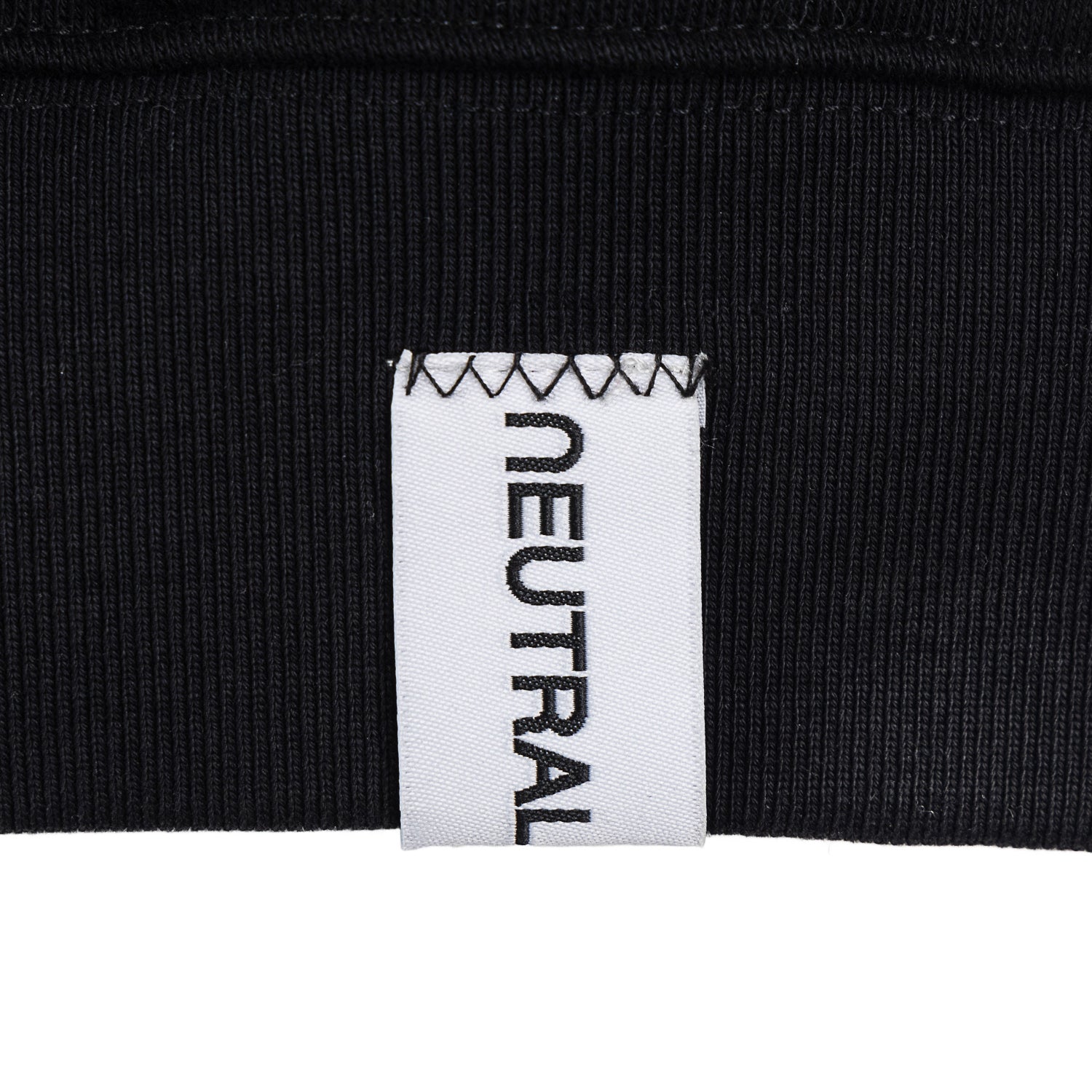 Neutral Society Zipper Polo Sweatshirt - Black | Stylish & Comfortable Pullover for Men & Women | Perfect for Casual Wear, Gym & Outdoor Activities